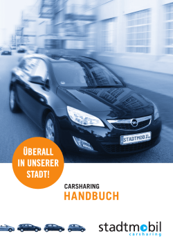 handbuch - Rhein-Neckar : stadtmobil.de
