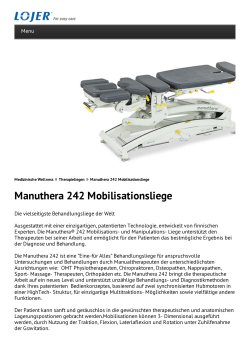 Manuthera 242 Mobilisationsliege