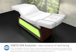 IONTO-SPA Evolution&ndash; new universe of well
