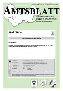 IMPRESSUM - Stadt R&ouml;tha