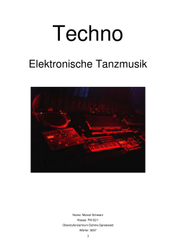 Elektronische Tanzmusik