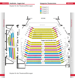 Kategorien Theatermiete 2015|16 2015|16 Stadthalle - Foggia