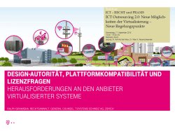 ICT Outsourcing 2.0: Neue M&ouml;glichkeiten der Virtualisierung