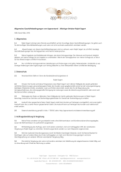 AGB - Segert.net