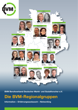 Info-Flyer - Berufsverband Deutscher Markt