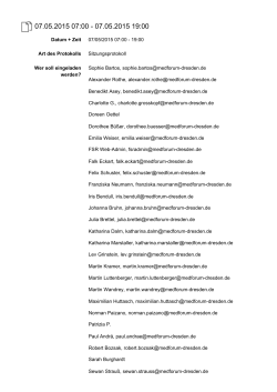 Herunterladen - MedForum Dresden