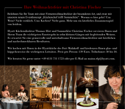 Ihre Weihnachtsfeier mit Christina Fischer
