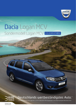 Dacia Logan MCV - Die Schneider Gruppe GmbH