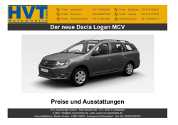 Logan MCV - HVT Automobile GmbH