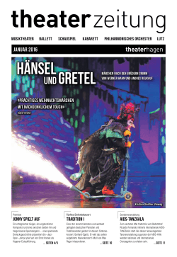 hänsel Gretel - Theater Hagen
