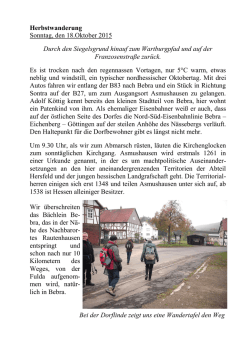 Herbstwanderung ()