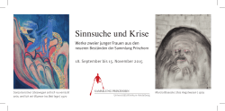 Sinnsuche und Krise - UniversitätsKlinikum Heidelberg