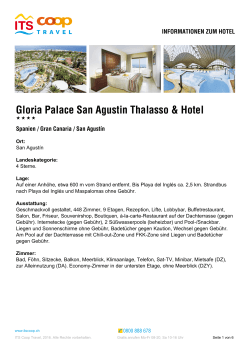 Gloria Palace San Agustin Thalasso & Hotel