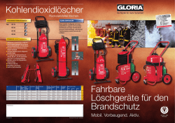 GLORIA Fahrbare Ger&auml;te