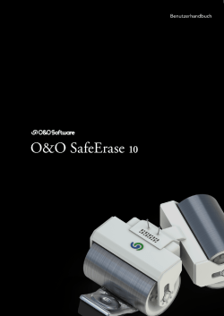 O&O SafeErase 10 - O&O Software GmbH
