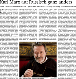 Karl Marx auf Russisch ganz anders