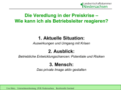 Die Veredlung in der (Preis