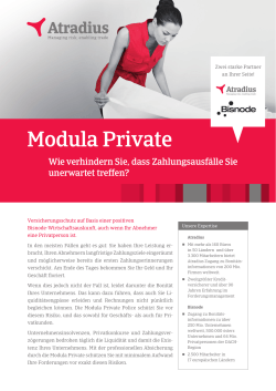 Modula Private - Bisnode D&B Austria
