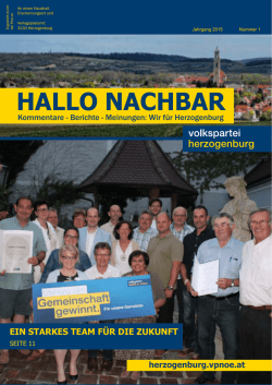 HALLO NACHBAR
