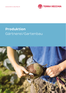 Produktion Gärtnerei/Gartenbau