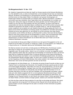 Geschichte vom Morgartenkrieg