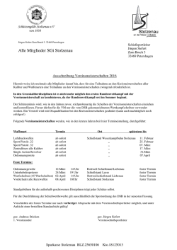 Termine VM 2016