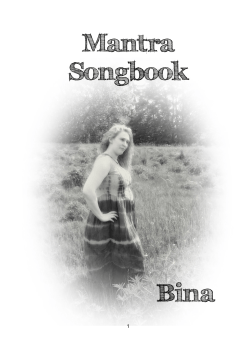 Mantra Songbook Bina