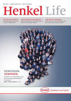 Henkel-Life 2015-05 - Gemeinschaft der Henkel