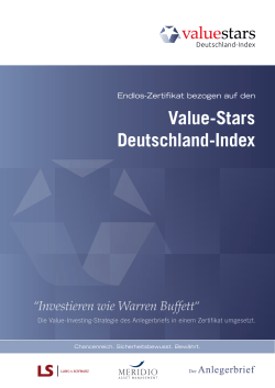 Value-Stars Deutschland-Index