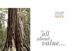 Die vier Prinzipien des Value -Investing
