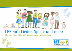 LEFino©: Lieder, Spiele und mehr
