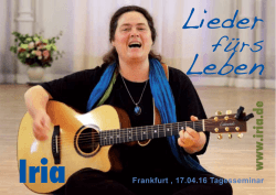 Tagesseminar - Die Nacht der spirituellen Lieder in Frankfurt am Main