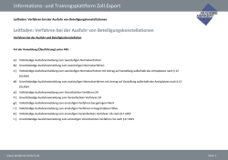 Informations- und Trainingsplattform Zoll.Export - training