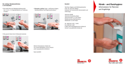 Hygiene, Basisinformationen, Flyer als PDF