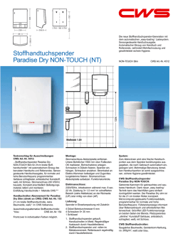 Stoffhandtuchspender Paradise Dry NON-TOUCH (NT)
