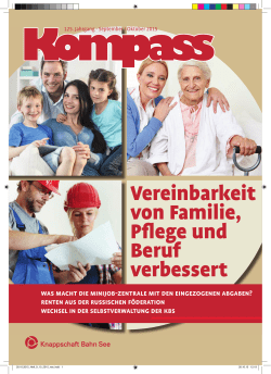 Kompass - September | Oktober 2015 (PDF/837 KB)