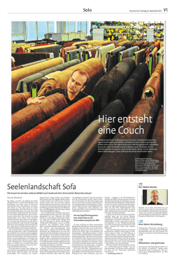 Hier entsteht eine Couch