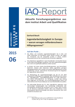 IAQ-Report 2015-06 - Universität Duisburg