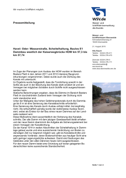 HOW km 57,3 bis km 57,74 - Wasser