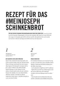 Rezept-Download - Joseph Brot vom Pheinsten