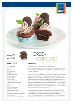 geht`s zum Rezept: Oreo-Cupcakes