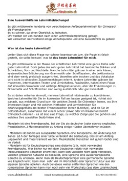 Eine Auswahlhilfe im Lehrmitteldschungel