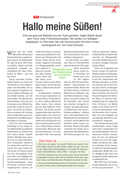 Hallo meine Süßen!