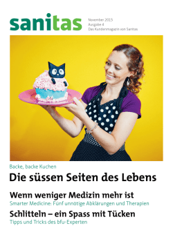 Die s&uuml;ssen Seiten des Lebens