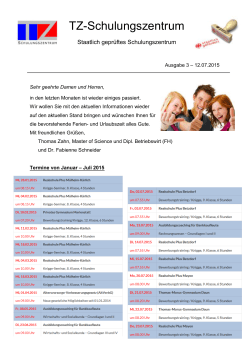 Halbjahresbericht 03-2015 - TZ