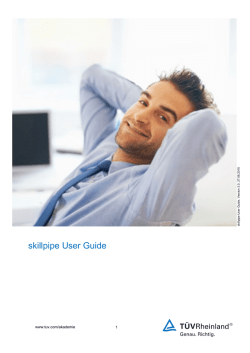 skillpipe User Guide