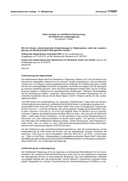 Drs. 17/4287 - Nieders&auml;chsischer Landtag
