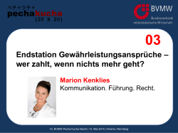 Marion Kenklies - Nürnberg
