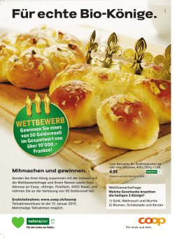 Fürechte Bio-Könige.