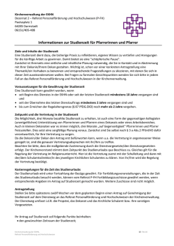 Info-Unterlagen fuer PfarrerInnen 2016
